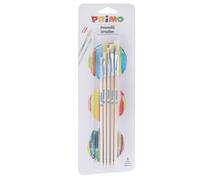 PRIMO - 1241BPQ - Pennelli e portapennelli - piatti - Primo - blister 5 pezzi - 73654 - Conf. da 1 Pz. - 1241BPQ