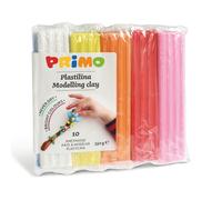 PRIMO - 269PP10 - Panetto plastilina - 10 colori - 55gr - Primo - 71773 - Conf. da 1 Pz.