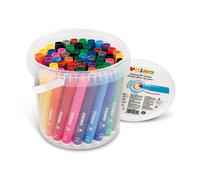 PRIMO - 621BPJ60 - Pennarelli Jumbo - punta ø7,6mm - colori assortiti - Primo - secchiello 60 pezzi - 70987 - Conf. da 1 Pz. - 621BPJ60