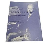 Primo Album di Melodie Celebri facili per pianoforte 10 brani popolari Maurri
