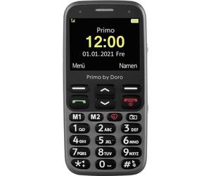 Primo by DORO 360084 Cellulare senior 368 Pulsante SOS Grafite