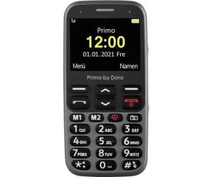 Primo by DORO 360084 Cellulare senior 368 Pulsante SOS Grafite
