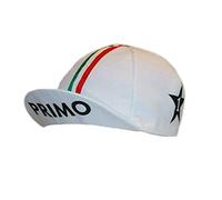 Primo Classico Retro Italia - Cappello da ciclismo bianco