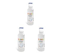 PRIMO - Colla Liquida Trasparente a Acqua 240 ml con Tappo Dosatore Fissante e Ribagnabile, Lucido per Incollare e Lucidare Lavoretti Creativi +3 Anni (3 pezzi)