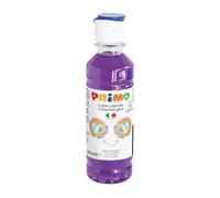 Morocolor PRIMO, Colla colorata ad acqua in bottiglia 240ml, Colla viola senza solventi e senza glutine, Lucida e colorata, Facilmente lavabile, Colla per slime