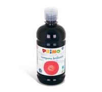 Primo colore a tempera Bottiglia 500 ml Nero