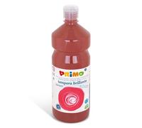 Primo Colore a Tempera Marrone 1000ml in Bottiglia
