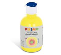 Primo Colore scolastico per bambini, colori neon brillanti, 300 ml, con tappo dosatore (giallo 210)