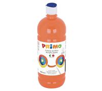 PRIMO - Colori Acrilici per Dipingere Coprenti e Miscelabili, Colori per Bambini 4+ Anni Pittura, Didattica, Lavoretti Creativi - Colore Acrilico Cartoleria e Cose per la Scuola, 1L con Tappo Dosatore