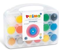 Primo Confezione 18 Tempera Pronta Fluo Metalliz - 258TB18FMP