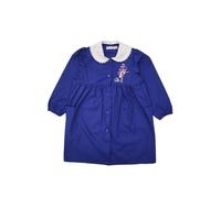 Primo della Classe Grembiule lungo scuola elementare per bambina, Divisa blu Scolastica, adatto alla Scuola Primaria per ragazza. (24 101 blu, 80-9 anni)