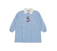 Primo della rembiule Scolastico per Bambino, Quadri Cielo, Lungo con Bottoni e Tasche, per Scuola Materna (Quadri cielo - 25 502, 45-2 anni)