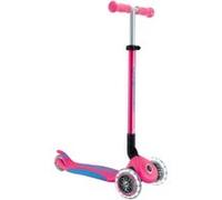 Globber Primo Foldable Plus Lights - Fucsia
