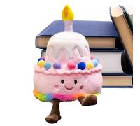 Primo giocattolo per torta di compleanno- bambola di peluche musicali con melodia di buon compleanno, adorabile design a forma di torta | MANUALE SOFT SANGE COMPLIENDI COMPLEATTO, GIOCHIO CEMERATIVO I