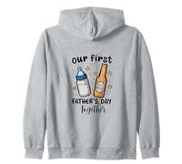 Primo giorno del papà insieme Felpa con Cappuccio