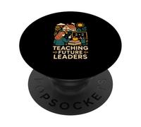 Primo Giorno Di Scuola Insegnamento Futuro Leader Carino Donne PopSockets PopGrip Adesivo