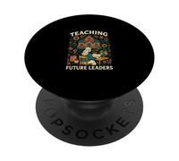 Primo Giorno Di Scuola Insegnamento Futuro Leader Carino Donne PopSockets PopGrip Adesivo