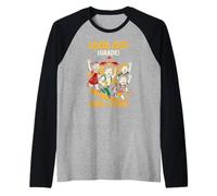 Primo giorno di scuola Look Out Here I Come Cute Kids Maglia con Maniche Raglan