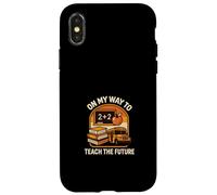 Primo giorno di scuola sulla mia strada per insegnare alle donne del futuro Custodia per iPhone X/XS