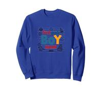Primo Grado Boy Squad 2023 Divertimento Avventura Felpa, Unisex per Adulti, Blu Reale, L