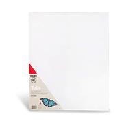 PRIMO Hobby & Professional - Tela per Dipingere 40x50x16,5cm in 100% Cotone, Cartone Telato con Angoli per Fissaggio Cornice - Tele per Dipingere, Hobby Creativi e Lavoretti, Acid Free non Ingiallisce
