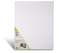 PRIMO Hobby & Professional- Tela per Dipingere in Cartoncino 40x50x0,4 100% Cotone, Cartone Telato Pittura Colori Acrilici Olio Acquerelli - Tele per Dipingere Hobby Creativi Acid Free non Ingiallisce