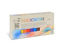 PRIMO Hobby & Professional - Gessi Colorati Carta e Superfici Porose, Colori per Artisti Coprenti Pastosi, Pastelli Colorati Acquerellabili Sfumabili per Cartoleria Lavoretti Creativi Hobby Street Art