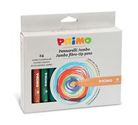 Pennarelli Jumbo - punta 7,6mm - colori assortiti - Primo - astuccio 24 pezzi