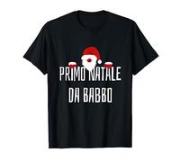 Primo Natale Da Babbo, Regalo Futuro Papà, Neo Padre Maglietta