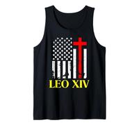 Primo Papa Americano Leone XIV Cattolico Religioso Uomo Donna Canotta