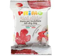 PRIMO - Pasta da Modellare Simil Argilla Dermatologicamente Testata 250g Inodore e Vegan, Pasta Modellabile senza Microplastiche - Giochi Bambini 3 Anni Lavoretti Creativi, Asciuga all'Aria no Cottura