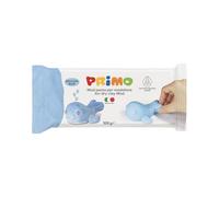 PRIMO - Pasta da Modellare Simil Argilla Dermatologicamente Testata 500g Inodore Vegan, Pasta Modellabile Morbida Naturale - Giochi Bambini 3 Anni per Lavoretti Creativi, Asciuga all'Aria, no Cottura