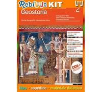 PRIMO PIANO GEOSTORIA VOLUME 2 (9788824796828) - Libro Scolastico + Kit Scuola con Copertine Rebillo