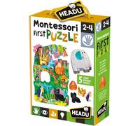 Primo Puzzle La Giungla, Metodo Montessori 2-4 Anni, Headu IT22380