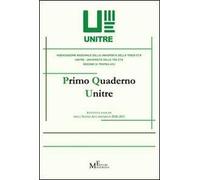Primo quaderno Unitre. Attività svolte nell'anno accademico 2010-2011