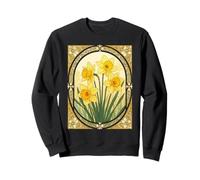 Primo Sorriso di Primavera Il Narciso di Marzo Felpa