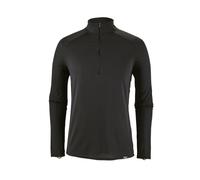 Primo strato uomo Patagonia M's Cap Tw Zip Neck (nero) S