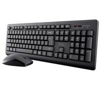 Primo Tastiera Wireless E Mouse Deskset, Nero - 25436