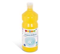 Primo Tempera Giallo 1000 ml Bottiglia per Pittura
