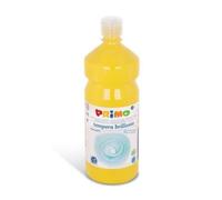 PRIMO - Tempere Lavabili per Bambini +3 Anni e Adulti da 1L, Colori per Bambini a Tempera per Dipingere di Alta Qualità, Colori per Stoffa, Vetro, Carta, Pittura Lavoretti Creativi per Bambini e Hobby