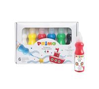 PRIMO TEMPERA IN BOTTIGLIETTA ERGONOMICA, 6 COLORI 50 ML