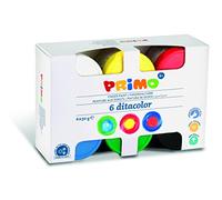 Colori a dita barattoli tempere Primo Disegno Pittura bambini 6x50g lavabili