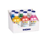 Tempera perlata in bottiglia Primo 300 ml conf. da 6 colori assortiti 234TP6ASS