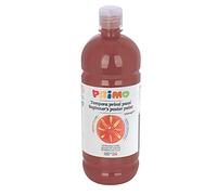 PRIMO - Tempere Lavabili per Bambini +3 Anni e Adulti da 1L, Colori per Bambini a Tempera per Dipingere di Alta Qualità, Colori per Stoffa, Vetro, Carta, Pittura Lavoretti Creativi per Bambini e Hobby