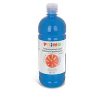 PRIMO - Tempere Lavabili per Bambini +3 Anni e Adulti da 1L, Colori per Bambini a Tempera per Dipingere di Alta Qualità, Colori per Stoffa, Vetro, Carta, Pittura Lavoretti Creativi per Bambini e Hobby