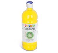 PRIMO - Tempere Lavabili per Bambini +3 Anni e Adulti da 1L, Colori per Bambini a Tempera per Dipingere di Alta Qualità, Colori per Stoffa, Vetro, Carta, Pittura Lavoretti Creativi per Bambini e Hobby