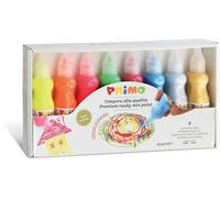 Primo Confezione 8 Bottiglie 50ml Tempera Fluo Metal 2532fm8