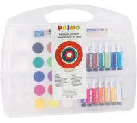 Kit set pittura disegno con tempere colorate acquarelli matita bambini Primo