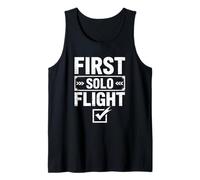 Primo Volo Solista Aviazione First Solo Flight Pilota Canotta