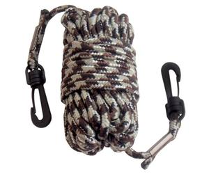 PRIMOS Corda per trazioni, 90 m con 2 fibbie, etichetta per appendere